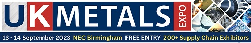 UK Metals Expo Website banner off 14th sept