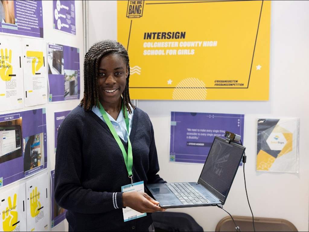 Teenage girl scoops UK young engineer of the year award
